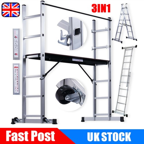 3in1 aluminium ladder working - 3in1,
