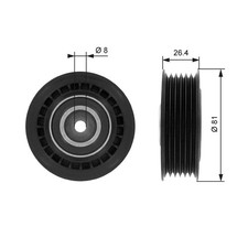 T36000 TENSIONER PULLEY