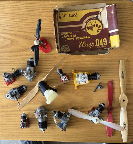 Lot model airplane engine - lot,