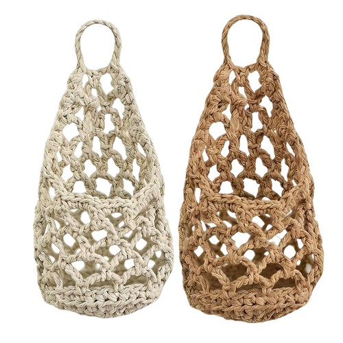 Macrame plant hanger set boho - plant,