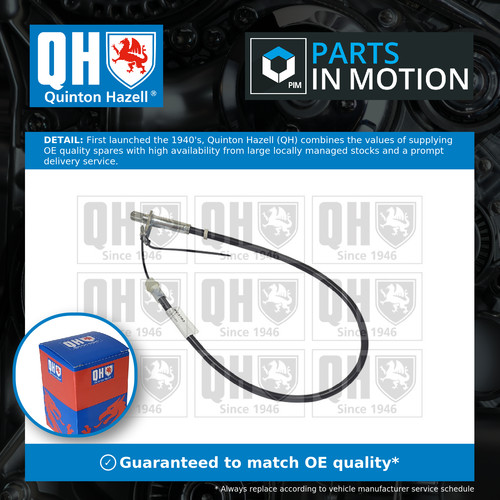 Handbrake cable rear right - cable,