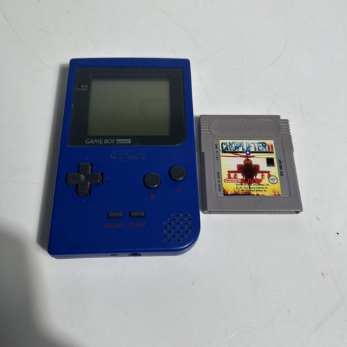 Nintendo game boy pocket - game, blue