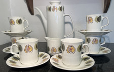 J G Meakin Coffee Set 14 Piece