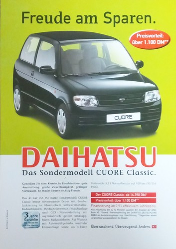 Daihatsu cuore classic - cuore, circa