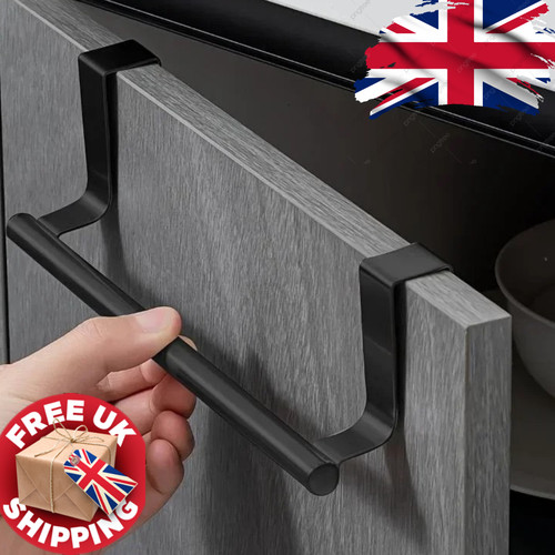 Towel rod over cabinet door - rod,