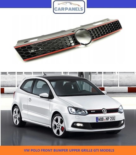Polo front bumper upper - front,
