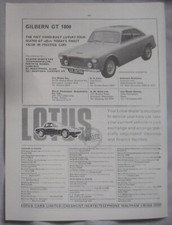 1966 Gilbern GT 1800 Original
