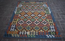 5 x 6'7 Handmade afghan tribal