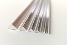 Acrylic Plastic Clear Triangle isosceles Rod Bar 3 4 5 6 8 10mm Various lengths