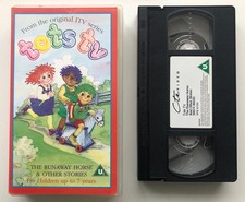 Tots TV: The Runaway Horse & Other Stories CTE Video Tape VHS 30074 0533 - RARE