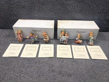 2 x 3 - Berta Hummel Goebel Christmas Tree Decoration with COA in Box (6 total)