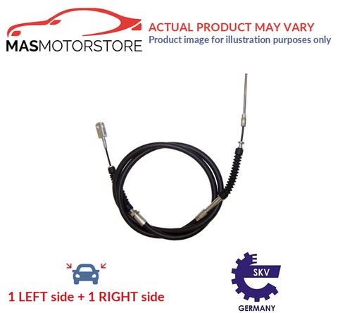 Handbrake cable pair rear skv - cable,