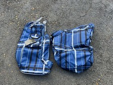 NWT Pessoa Bag Set: Tall Boots, saddle cover Bundle Blueberry