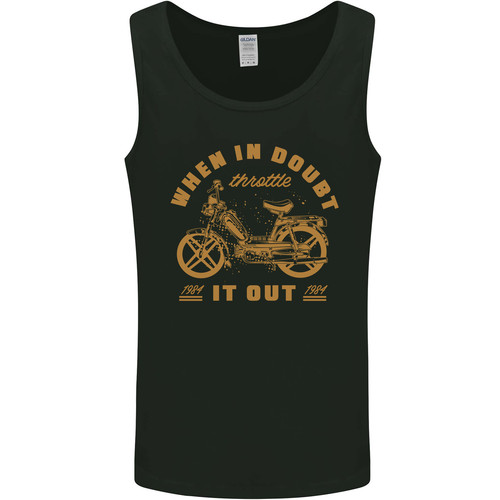 Doubt moped biker - in,