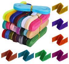 Premium Quality VELVET Ribbon 10mm / 25mm & 50mm Wedding Christmas Crafts UK