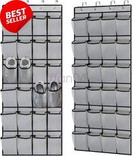 24 Pocket Hanging Shoe Holder