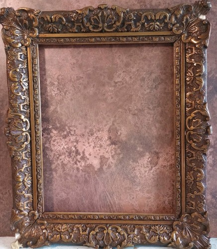 Vintage picture frame - frame, gold