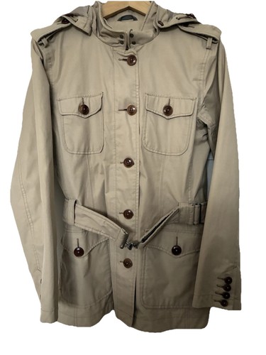 Superb hooded beige trench - superb,