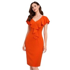 Gina Bacconi Dress Orange