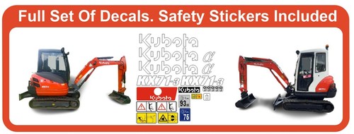 Kubota kx71 mini digger - kubota,