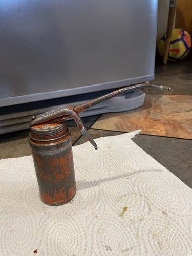 Old wesco oil can - wesco,