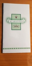 Rolex vintage Guarante english