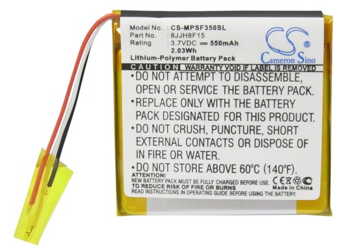 Battery 550mah type 8jjh8f15 - 550mah,