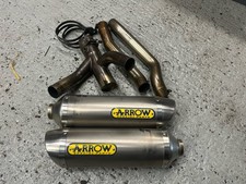 SUZUKI GSXR 1000 K7-K8 Arrow Exhaust Cans & Link Pipes