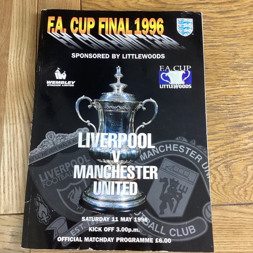 Cup final 1996 official - 1996,