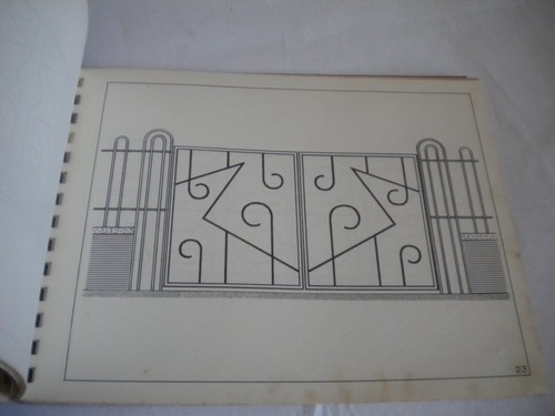 Design book wrought - , iron
