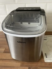 SILONN PORTABLE ICE MAKER - 12KG / DAY - 9 CUBES IN 6 MINUTE - COUNTERTOP