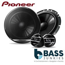 Pioneer TS-G170C 600 Watts 6.5" Inch 17 cm 2 Way Component Kit Door Car Speakers