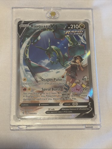 Pokemon tcg rayquaza - rayquaza, v