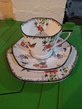 Foley China  Art Deco Trio by