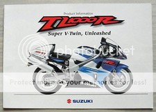 SUZUKI TL1000R MOTORCYCLE Product Info Sales Brochure Dec 1997 #MB8TL1000R-BROCH