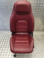 MERCEDES C-CLASS W204 COUPE FRONT LEFT PASSENGER SIDE  LEATHER SEAT 2013