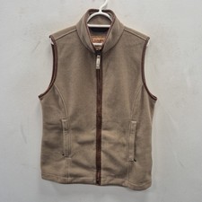 Schoffel Lyndon Mushroom Brown Fleece Gilet Uk 16 Polartec Country Outdoor Vest