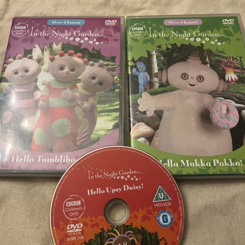 The night garden dvds - 3,