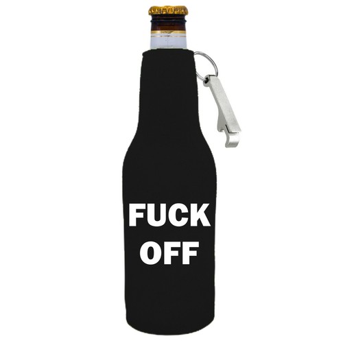 Off neoprene beer bottle - f',