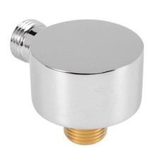Wall Supply ElbowBrass Round Wall Mount Shower Hose Connector