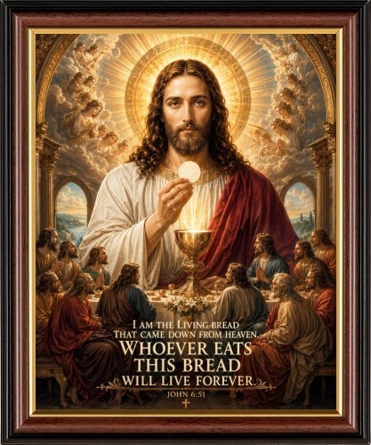 The living bread - the,