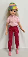 Vintage Sindy Doll Bendy Knees Blonde Hair 033055 X Wearing Outfit