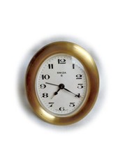 Rare Table Clock by Swiza