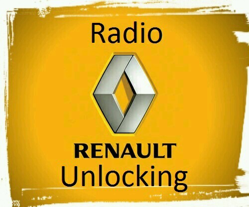Renault dacia radio unlock - renault,