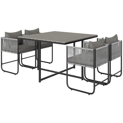 Outsunny rattan dining - rattan,