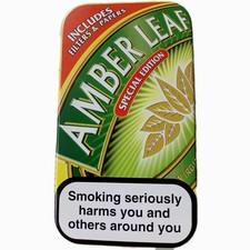 Amber Leaf Original Special Edition 25/50g Empty Tobacco Tin Rare