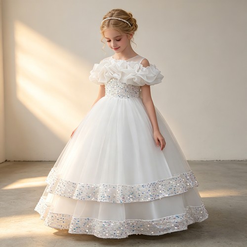 Flower girls sequin - flower, party
