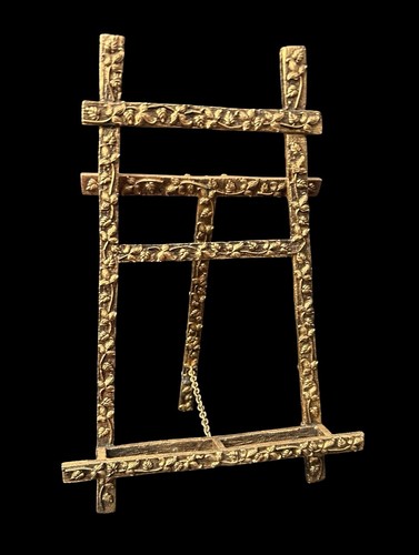 Metal gold mcm art nouveau - mcm,