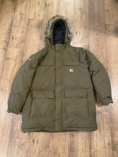 Carhartt 100109 - Kalkaska Down Snorkel Parka - Quilt Lined Size XL