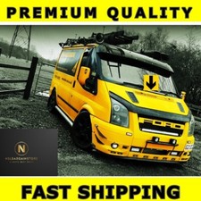 FORD TRANSIT MK7 2007-13 BONNET BUG GUARD WIND STONE DEFLECTOR PROTECTOR BRA